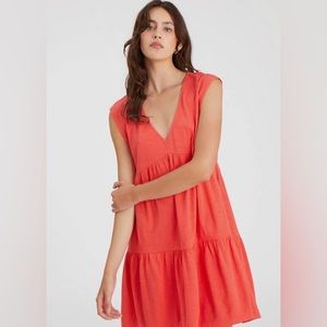 Santurary summer shimmer mini dress in red XL